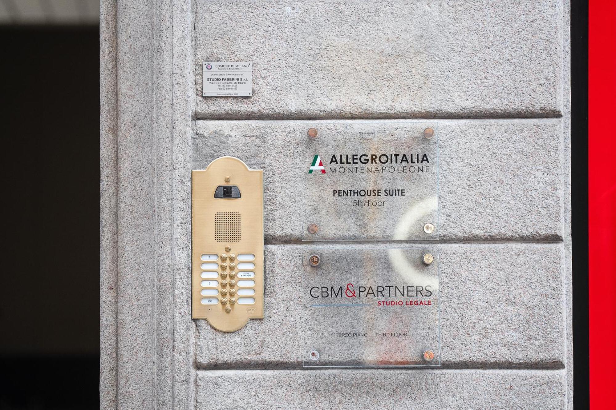 Allegroitalia Penthouse Montenapoleone Milano Eksteriør billede